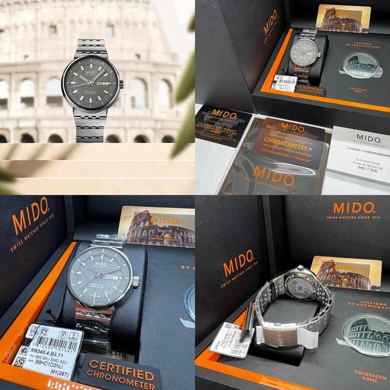 ภาพหน้าปกสินค้านาฬิกา MIDO รุ่น ALL DIAL 20TH ANNIVERSARY INSPIRED BY ARCHITECTURE จากร้าน richwatchesbkk บน Shopee
