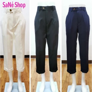 ภาพหน้าปกสินค้า❤️❤️❤️ 10 สี กางเกงทรงบอย​ 9 ส่วน​ขาเบิ้ล​ กางเกงขายาว​ ผ้าเปเป้เนื้อดี กางเกงใส่ทำงาน​  by SaNe shop ❤️❤️❤️ ซึ่งคุณอาจชอบสินค้านี้