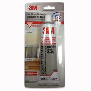 3M CLEAR NON ACETIC SILICONE 60ML. ซิลิโคนชนิดไร้กรด 3M 60 มล. สีใส วัสดุประสานและอุดรอยรั่ว เคมีภัณฑ์ก่อสร้าง วัสดุก่อส