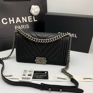 กระเป๋า​ส​ะ​พา​ยข้าง​ CHANEL​ ทรงบอย​ เกรดออริ