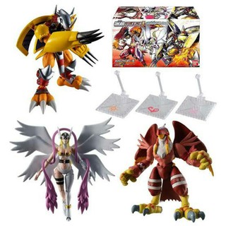 Digimon Shodo Premium ver 1.0 พร้อมฐาน (Wargreymon Angewomon Garudamon)