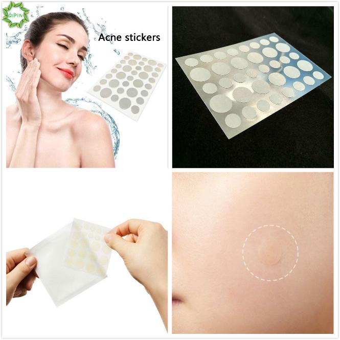 สินค้า [COD/QIPIN] 36Pcs Beauty Invisible Patches Acne Plasters Pimple Sticker Skin Tags Removal Fast Easy