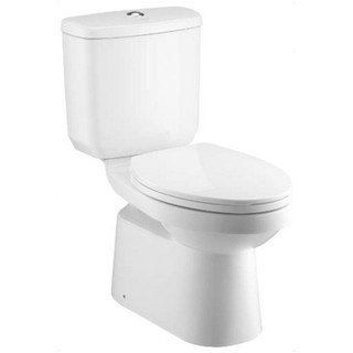 Sanitary ware 2-PIECE TOILET COTTO C13330 3/4.5L WHITE sanitary ware toilet สุขภัณฑ์นั่งราบ สุขภัณฑ์ 2 ชิ้น COTTO C13330