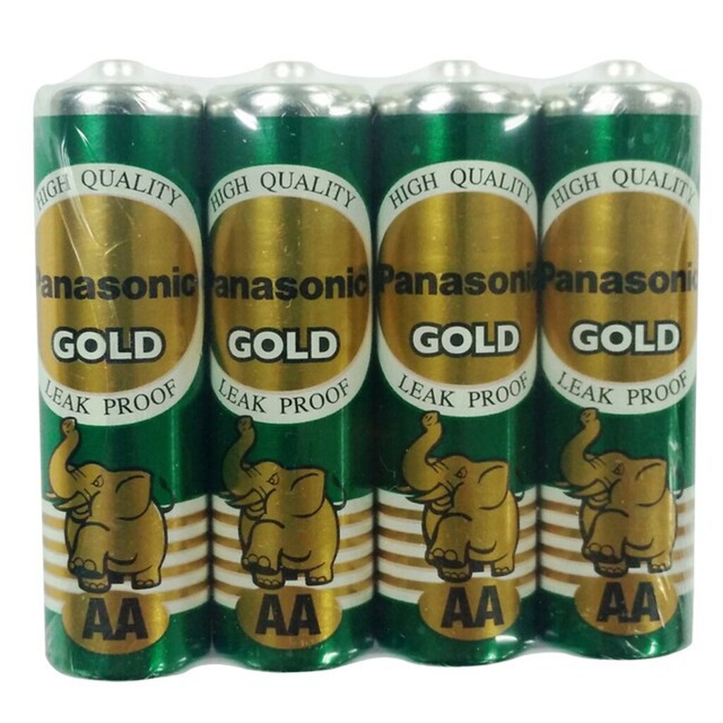 ถ่านแมงกานีส-โกล์ด-aax4-เขียว-panasonic-r6gt-4sl