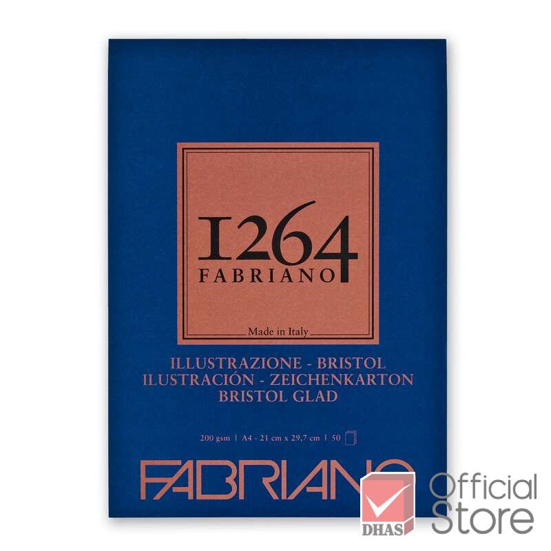 fabriano-สมุด-สมุดบริสเทิล-สันกาว-200g-a4-50sh-fbn1264-จำนวน-1-เล่ม