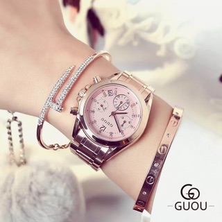 นาฬิกาแฟชั่น GUOU Watch