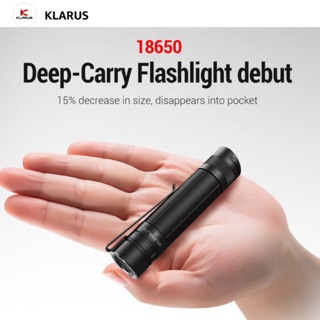 Klarus E1 1000LMS 9025CD 190M EDC Flashlight