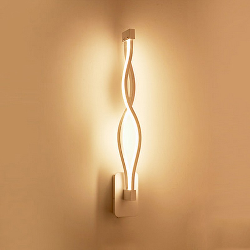 Modern LED Wall Light Indoor 16W Fixture Living Room LED Wall Lamp Warm