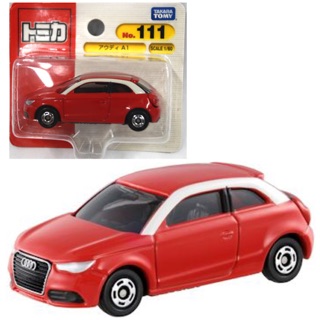 แท้ 100% จากญี่ปุ่น โมเดล รถออดี้ เอวัน Takara Tomy Tomica Cars No.111 Audi A1 (Brister ver)