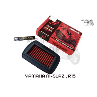 ไส้กรองอากาศ HURRICANE Yamaha M-slaz(15-18),R-15(08-18)  (ตรงรุ่น)