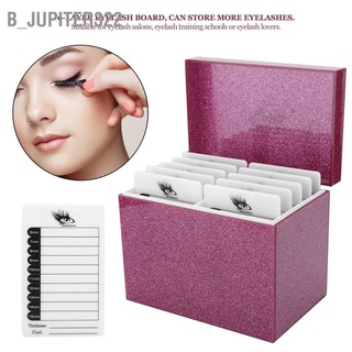 B_jupiter322 Acrylic Eyelash Storage Box 10 Layers Display Makeup Organizer