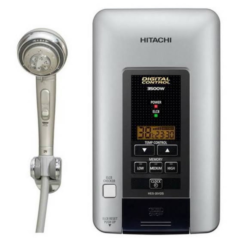 hitachi-เครื่องทำน้ำอุ่น-3500w-หน้าจอดิจิตอล-รับประกัน-5-ปี