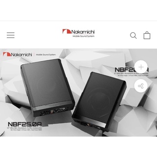 ซับบ๊อก Nakamichi NBF25.0A 10" รุ่นใหม่ล่าสุดในตอนนี้