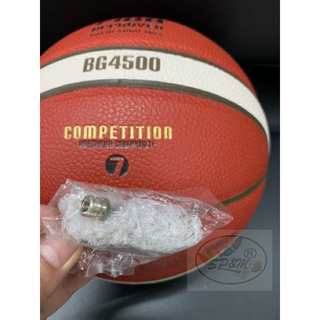 ภาพขนาดย่อของภาพหน้าปกสินค้าBASKETBALL ลูกบาส Molten BG4500 หนัง PU (Original 100%) จากร้าน warm501 บน Shopee