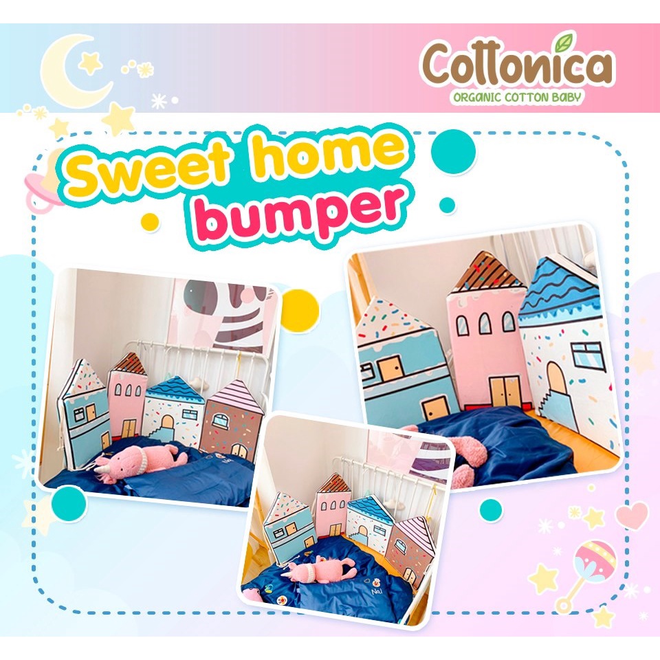 sweethome-bumper-เบาะกันกระแทกขอบเตียง-กันกระแทกเตียงเด็ก-กันกระแทก-เบาะข้างเตียง-i4005