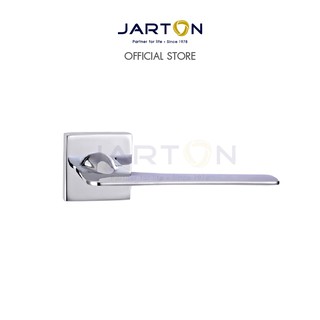 JARTON มือจับก้านโยก7SO ทรงเหลี่ยม สี Polished Chrome สินค้าแบรนด์ไทย มีโรงงานผลิตที่ไทย มาตรฐานสากล รุ่น 121017
