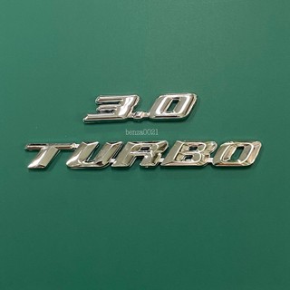 โลโก้*3.0+TURBO ติด D-MAX ราคาต่อชุด ( มี 2 ชิ้น ) มีสองสีให้เลือก