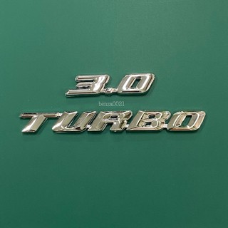 โลโก้*3.0+TURBO ติด D-MAX ราคาต่อชุด ( มี 2 ชิ้น ) มีสองสีให้เลือก