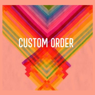 custom order สำหรับคุณลูกค้า