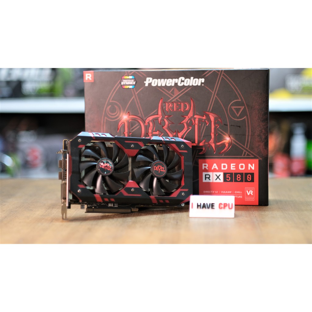 POWER RED DEVIL Radeon RX580 8G | Shopee Thailand