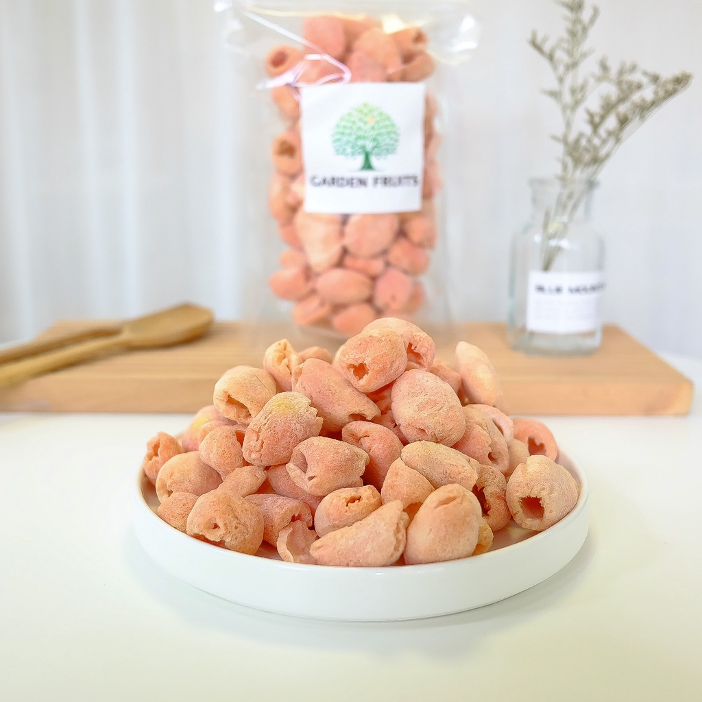 Freeze Dried Rambutan Grade A เงาะฟรีสดราย เงาะฟรีสดราย 100% ผลไม้ฟรีสด ...