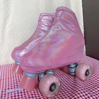 ภาพขนาดย่อของสินค้าcover skate ผ้าโฮโลแกรม สีมาใหม่ สวยสุด ที่คลุมสเก็ต รองเท้าสเก็ต โรลเลอร์สเก็ต ไอซ์สเก็ต