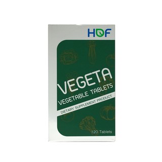 ภาพขนาดย่อของภาพหน้าปกสินค้าผักอัดเม็ด Hof VeGeta ขนาด 120 เม็ด ผลิตโรงงานเดียวกับ Bioveggie ผักรวมอัดเม็ด 11 ชนิด จากร้าน p4ushop บน Shopee ภาพที่ 2