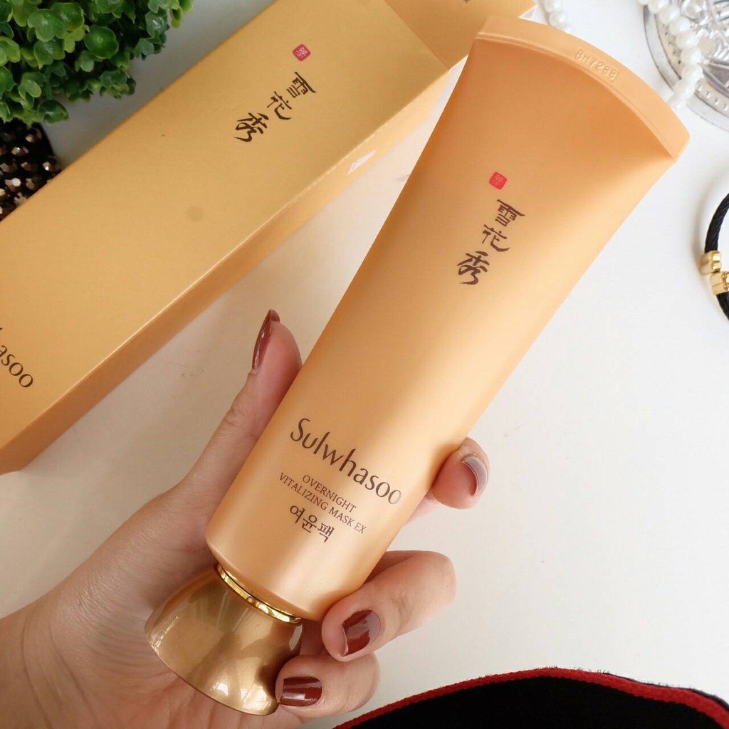 ไม่แท้คืนเงิน-sulwhasoo-overnight-vitalizing-mask-ex-120-ml-มาส์กบำรุงผิวสวยเพียงข้ามคืน