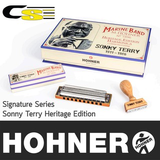 Hohner Marine Band ฮาร์โมนิก้า 10 ช่อง รุ่น Sonny Terry Heritage Edition
