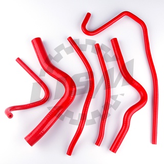 6PCS For 2004 2005 2006 YAMAHA R1 R-1 YZFR1 Motorcycle 3-ply Silicone Radiator Coolant Hose Kit Upper and Lower