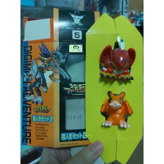 Digimon Birdramon &amp; Garudamon Puppet Yutaka ดิจิมอนสวมนิ้ว พร้อมกล่อง