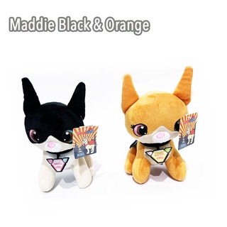 ตุ๊กตา หมา Super Dogs Maddie Black &amp; Orange 8 นิ้ว