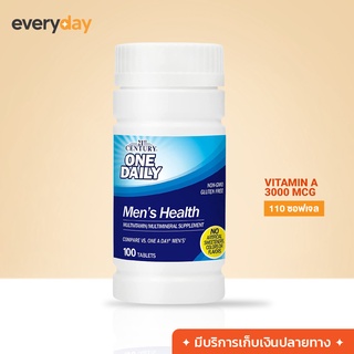 (พร้อมส่ง🔥)  One Daily, Mens Health, 21st Century, 100 เม็ด ฉลากใหม่!!!