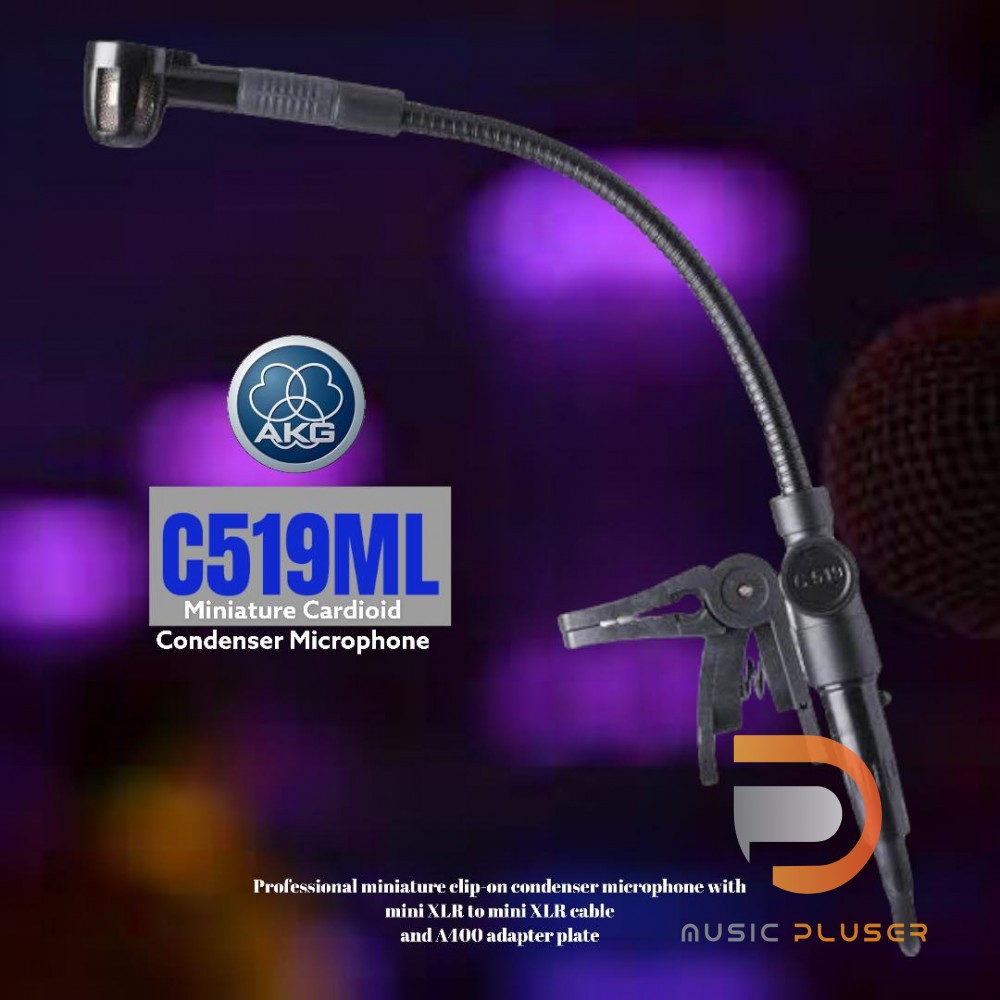 AKG C519ML Miniature Cardioid Condenser Microphone ไมโครโฟนสำหรับ ...