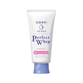 ของแท้ / ฉลากไทย / SHISEIDO Senka Perfect Whip Foam / White Clay โฟมล้างหน้า เซนกะ วิป โฟม