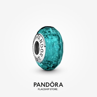 Pandora ชาร์มแก้วมัราโน่ รูปนกพิราบ ของขวัญวันเกิด สําหรับสุภาพสตรี DIY p825