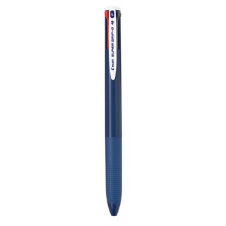 ปากกาลูกลื่น 4 ระบบ PILOT SUPERGRIP G4 0.7 mm. NV สีกรม | Shopee Thailand