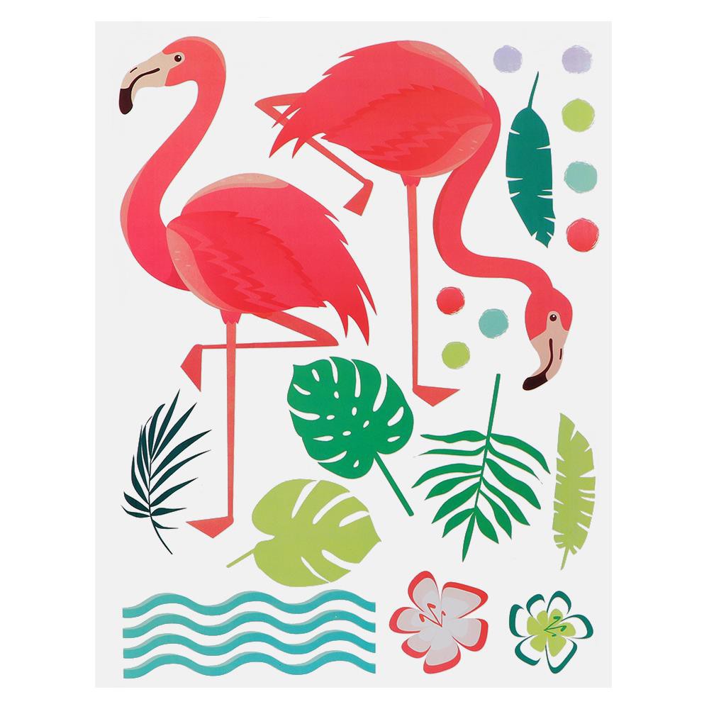 สติ๊กเกอร์-สติ๊กเกอร์ลอกน้ำ-diy-home-living-style-flamingo-34x47-ซม-วอลเปเปอร์-สติ๊กเกอร์-เฟอร์นิเจอร์-ของแต่งบ้าน-diy