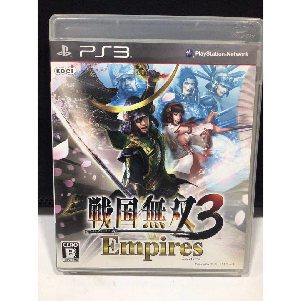 ภาพหน้าปกสินค้าแผ่นแท้  Sengoku Musou 3 Empires (Japan) (BLJM-60990  55052) Samurai Warriors 3 Empires
