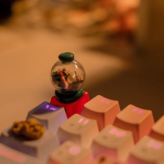 ภาพหน้าปกสินค้า(Limited) คีย์แคป Gumball Machine Keycap Merry Christmas ไฟลอดได้!! ที่เกี่ยวข้อง