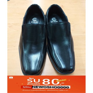 ภาพขนาดย่อของภาพหน้าปกสินค้ารองเท้าคัชชูชายสีดำCM500สำหรับนักศึกษา คนทำงาน จากร้าน oshoes บน Shopee
