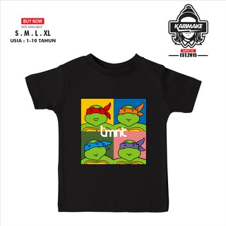 เสื้อยืด พิมพ์ลาย TEENAGE MUTANT NINJA TURTLE TMNT KURA NINJA Distro Karimake