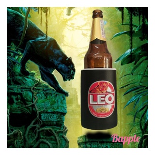 ปลอกเบียร์ ลายลีโอ ปลอกเก็บความเย็น หลายขนาด Leo Beer Bottle Cooler