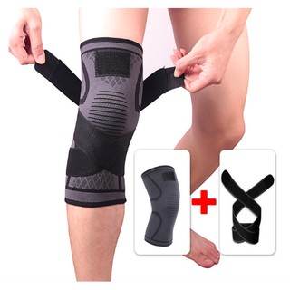 Knee Support ปลอกรัดเข่า ใส่วิ่ง ออกกำลังกาย ผ้ารัดเข่า บรรเทาอาการปวดเข่า อุปกรณ์พยุงเข่า ซัพพอร์ตเข่า