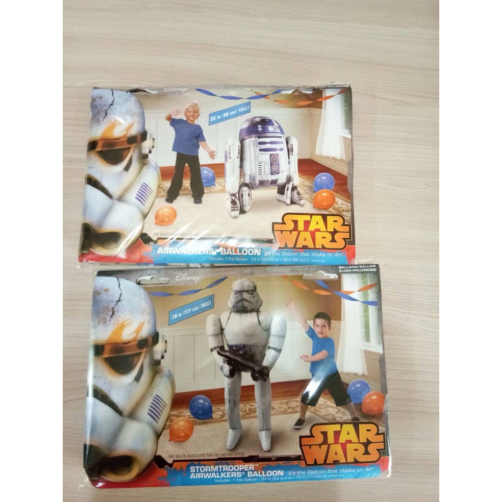 ลูกโป่งสตาร์วอล-star-wars-r2d2-airwalker-balloon-ขนาด-86-96cm