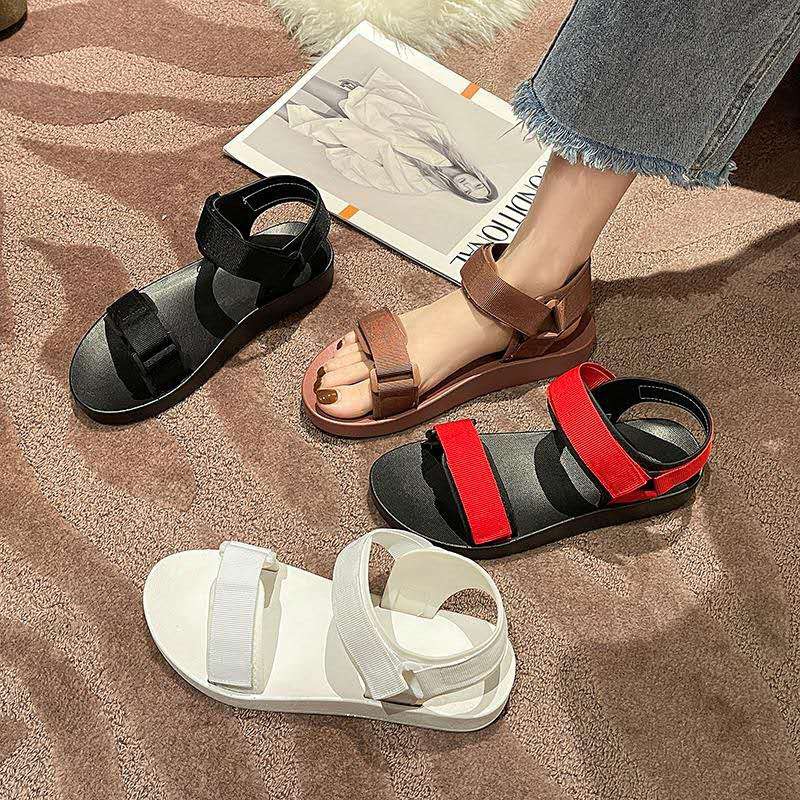 ภาพหน้าปกสินค้ารองเท้า รองเท้าแตะ รัดส้น สามารถปรับระดับได้ พื้นนุ่มใส่สบาย สไตล์เกาหลี พร้อมส่ง 028 จากร้าน nuch.babyshop บน Shopee