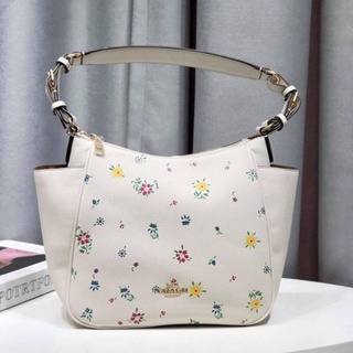 COACH RORI SHOULDER BAG WITH WILD MEADOW PRINT