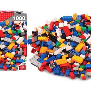 [พร้อมส่งจากไทย]   เลโก้บริก 1000 ชิ้น ของเล่นเสริมพัฒนาการ ของเล่นปลายเปิด ฝึกสมาธิ