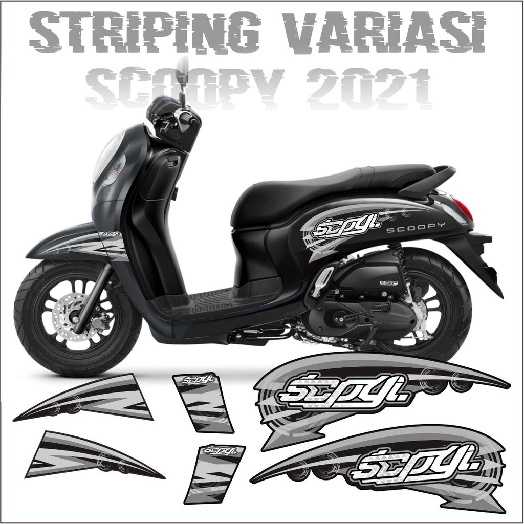 STRIPING SCOOPY 2021 VARIATIONS - SCOOPY STRIPING VARIATIONS - SAHILA ...