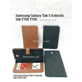 เคสหนัง ฝาพับ สําหรับ Samsung Galaxy Tab S 8.4 นิ้ว SM-T700 T705